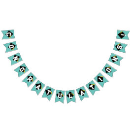 Abschlussglückwünsche Wimpelkette