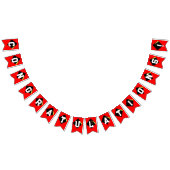 Abschlussglückwünsche Wimpelkette (Alle)