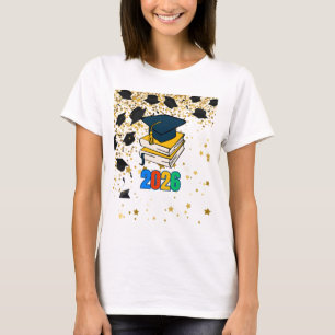 Abschlussgrafik Abitur 2026 - Bildungswesen T-Shirt
