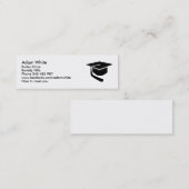 Abschlusshut Telefonnummerkarte (Vorne/Hinten)