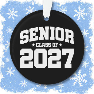 Abschlussjahr Schulstolz Abschlussklasse 2027 Ornament