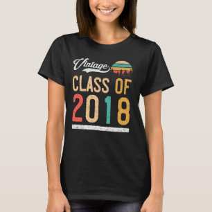 Abschlussjahrgang 2018 High School oder College-Ab T-Shirt