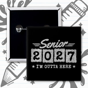 Abschlussjahrgang 2027 Abschlussklasse Senioren 20 Button
