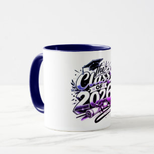 Abschlusskaffeetasse der Klasse 2026, 11 oz Tasse