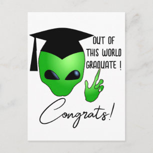 Abschlusskarte Außerhalb Der Welt - Gratuliere Ges Postkarte