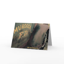 Abschlusskarte für Jungen