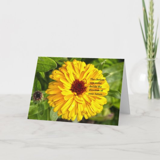 Abschlusskarte Karte (Vorderseite)