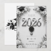 Abschlusskarte Klasse 2026 (Vorne/Hinten)