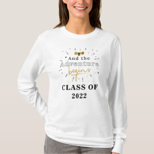 Abschlussklasse 2022 Absolvent Und Das Abenteuer B T-Shirt