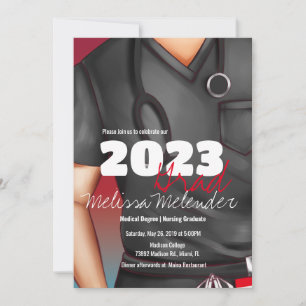 Abschlussklasse 2023 Medizinische Arbeitskleidung  Einladung