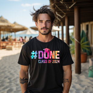 Abschlussklasse 2024 Abschluss Absolvent Männer Fr T-Shirt