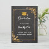 Abschlussklasse 2024 einladung (Stehend Vorderseite)