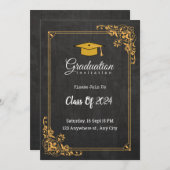 Abschlussklasse 2024 einladung (Vorne/Hinten)