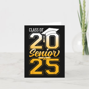 Abschlussklasse 2025 Abitur Geschenk Frau Karte