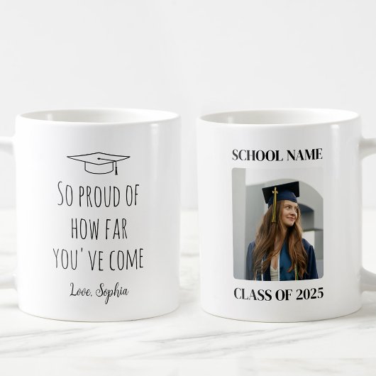 Abschlussklasse 2025 Abschlussfeier Kaffeetasse