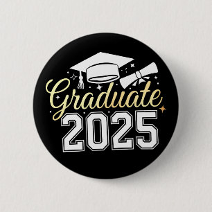 Abschlussklasse 2025 Absolvent Button