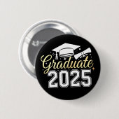 Abschlussklasse 2025 Absolvent Button (Vorne & Hinten)