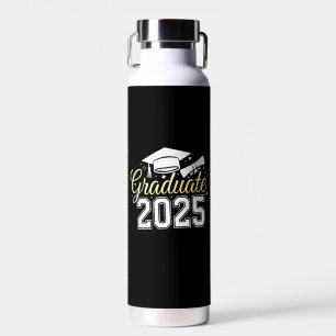 Abschlussklasse 2025 Absolvent Trinkflasche
