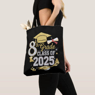 Abschlussklasse 2025 der 8. Klasse Absolvent Absch Tasche