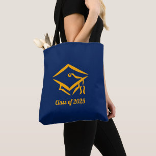Abschlussklasse 2025 NVYGLD Benutzerdefiniertes Ja Tasche