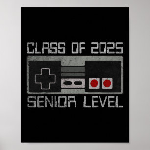 Abschlussklasse 2025 Oberstufe Back To School Game Poster