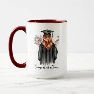 Abschlussklasse 2025 Personalisierter Abschluss Tasse