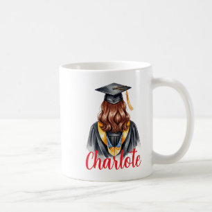 Abschlussklasse 2025 Personalisiertes Foto Kaffeetasse