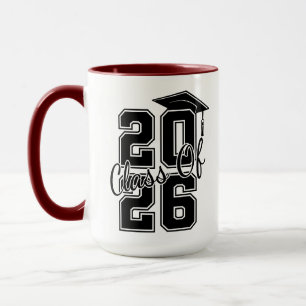Abschlussklasse 2025 Persönliches Abschlussfoto Tasse