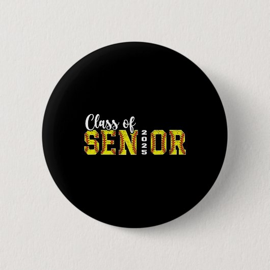 Abschlussklasse 2025 Softll Senior 2025 Abschluss Button (Vorderseite)