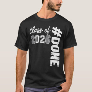 Abschlussklasse 2026 Abschluss 26 stolzer Absolven T-Shirt