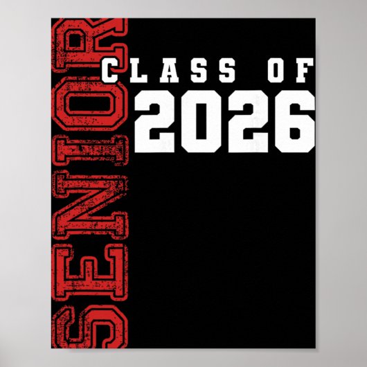 Abschlussklasse 2026 Abschluss Abs 26 Poster (Vorne)