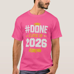 Abschlussklasse 2026 Abschluss Absolvent Oberstufe T-Shirt