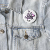 „Abschlussklasse 2026“ Abschluss-Diadem Button (Beispiel)