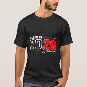 Abschlussklasse 2026 Abschluss Senior 2026 Zurück T-Shirt