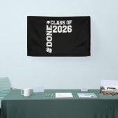 Abschlussklasse 2026 Absolvent 26 Abschluss Banner (Messe)