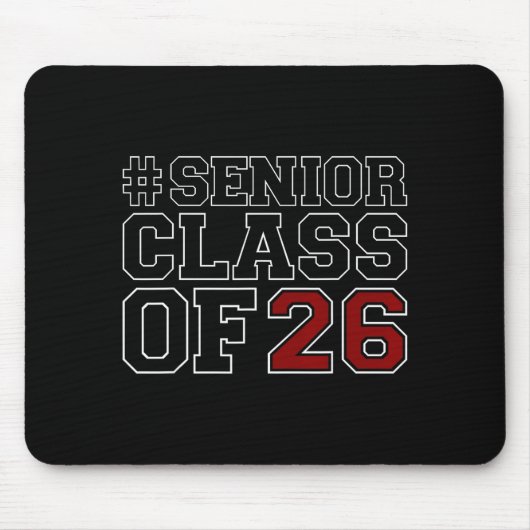 Abschlussklasse 2026 absolviert die High School Mousepad (Vorne)