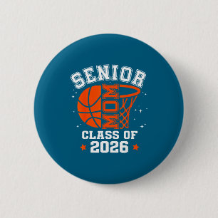Abschlussklasse 2026 Basketball-Abschluss Senioren Button