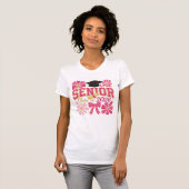 Abschlussklasse 2026 Feierdesign T-Shirt (Vorne ganz)