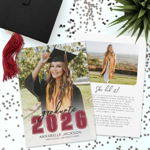 Abschlussklasse 2026 Foto Abitur Ankündigung