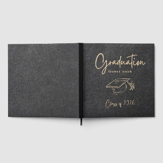Abschlussklasse 2026 für Graduiertenfeier Gästebuch
