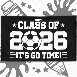 Abschlussklasse 2026 Fußball-Abschluss It's Go Tim Banner