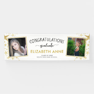 Abschlussklasse 2026 Goldene Sterne 2 Fotos Abschl Banner