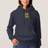 Abschlussklasse 2026 Individueller Kapuzenpullover Hoodie (Vorderseite)