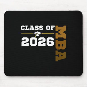 Abschlussklasse 2026 M 26 Melanin Farben Schwarz S Mousepad