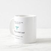 Abschlussklasse 2026 Medical Assistant CMA-Abschlu Kaffeetasse (Vorderseite Links)