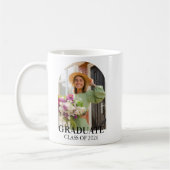 Abschlussklasse 2026 Personalisiertes Geschenk Kaffeetasse (Links)