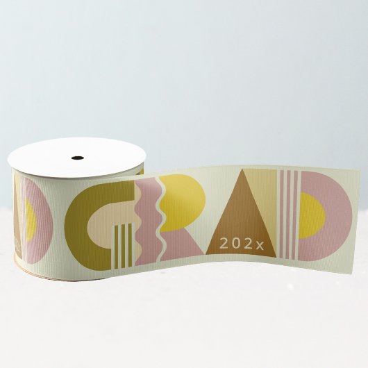 Abschlussklasse 2026 Retro Ripsband