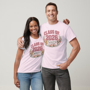 Abschlussklasse 2026 Senior-Abschlussfeier T-Shirt