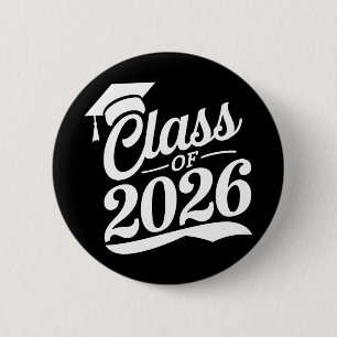 Abschlussklasse 2026 Stolzer Absolvent Abschlussfe Button
