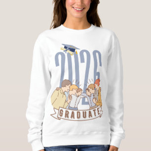 Abschlussklasse 2026 Süße Abschlussbekleidung Sweatshirt